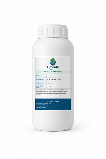 Balık Yağı Omega 3 500 gram (Hammadde)