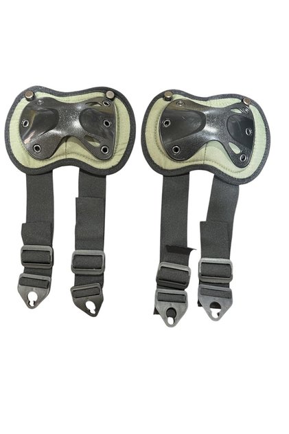 Knee Protection Equipment Pair 14 cm (Green-Black)