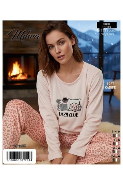 Soft Velvet Pajama Set