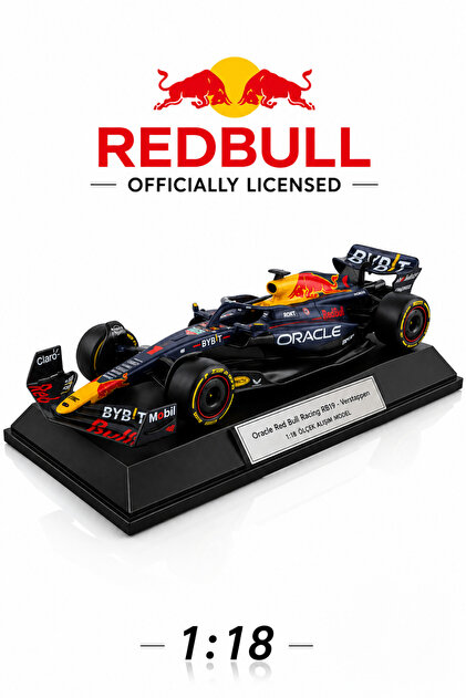 Burago Siyah Red Bull Racing Tag Heuer Rb13 Model Oyuncak Araba