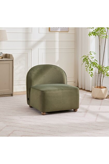Single Chair Borti - Green