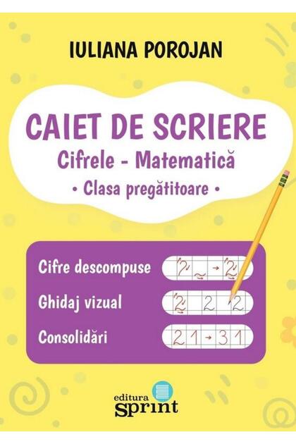 Caiet de scriere pentru clasa pregatitoare. Cifrel