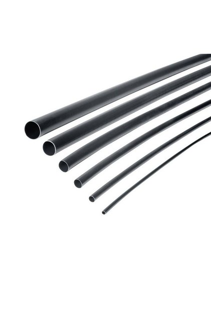 Tub termocontractabil - 1m Culoare: Negru, Diametru tub (mm): 4