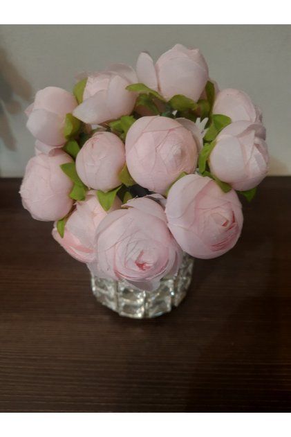TOZ PEMBE SATEN ŞAKAYIK