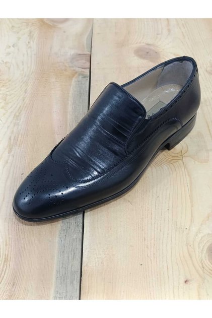 Men's Summer Shoes Genuine Leather Neolite Sole Without Laces