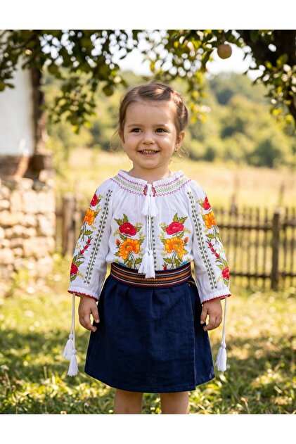 IE TRADITIONALA cu broderie Silviana