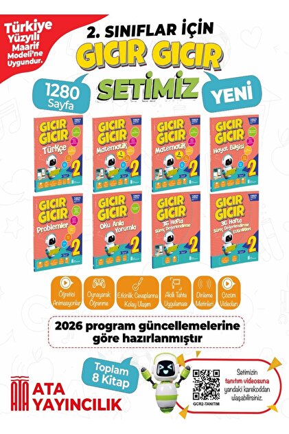 2. Sınıf Gıcır Gıcır Set 8'li Set