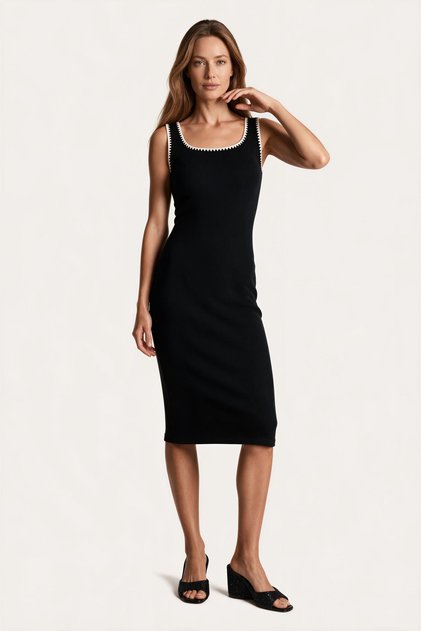 MSN Kadın Midi Elbise