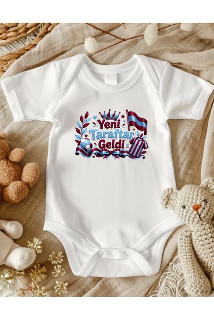 Yeni Taraftar Geldi Yazılı Bebek Zıbın