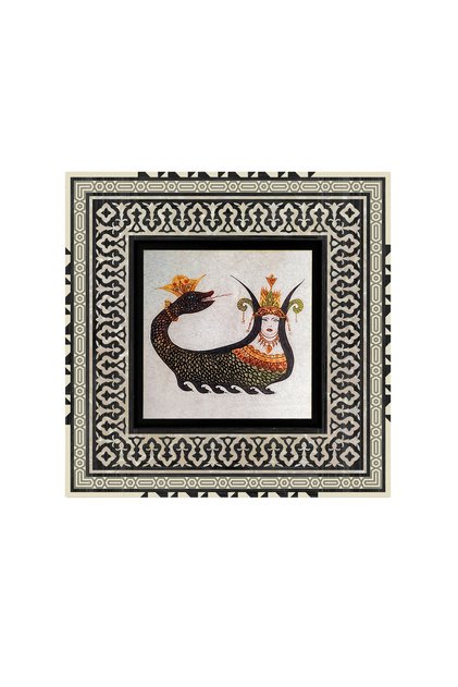 Şahmeran Baskılı 20x20 MDF Anadolu Tablo 1G-Ş5