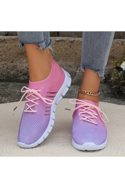 Women's Gradient Knit Sneakers