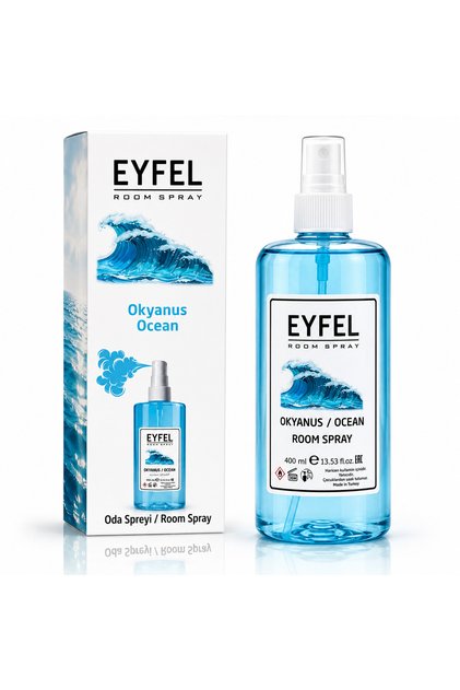 Odorizant auto și de cameră, Parfum ambiental spray Ocean – Ocean, 150 ml, Eyfel®