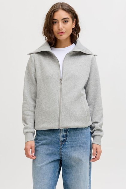 Kadin Logo Detayli Relaxed Fit Yüksek Yaka Sweatshirt - Studio