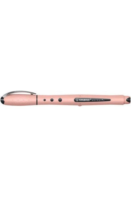 Pix roller NaturesCOLORS Wildflower, 0.5 mm, corp rozaliu, culoare de scriere albastru