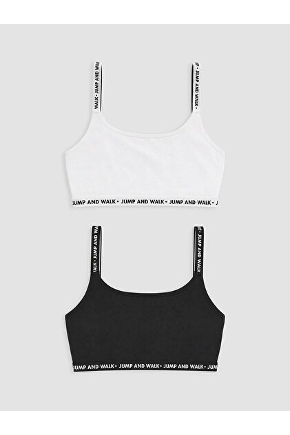 Printed Girls' Bustier Set of 2 (W6)