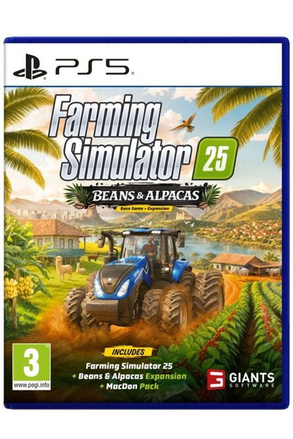 Farming Simulator 25 Ediția Legumări și Alpaca - Playstation 5