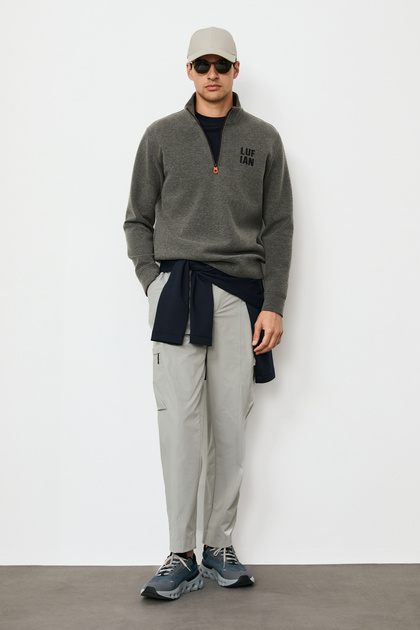 Chase Erkek Sweatshirt Gri