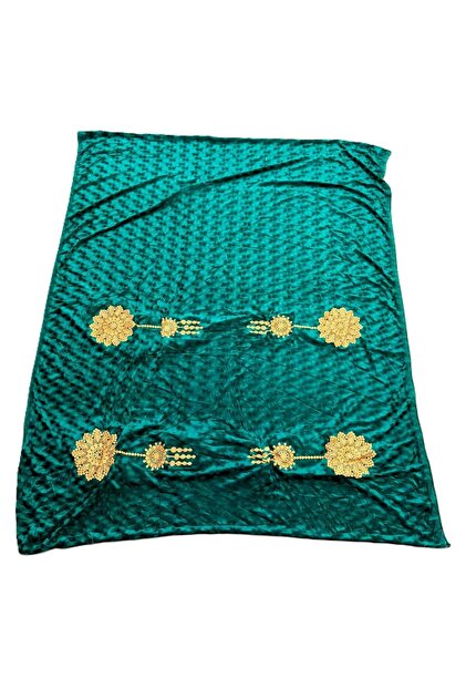 Embroidered Velvet Dress Fabric 150X150Cm 0014