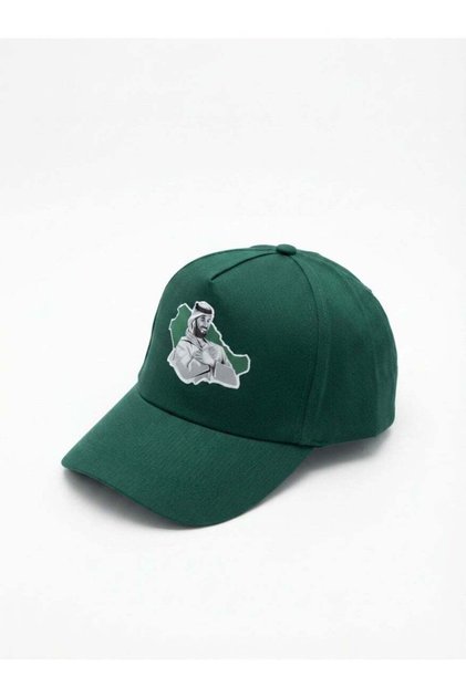 Creator Saudi National Day Celebration Hat in Green with a Distinctive National Design