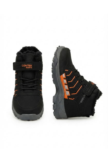 Boys' Outdoor Trekking Winter Lace-Up Velcro Sports Boots