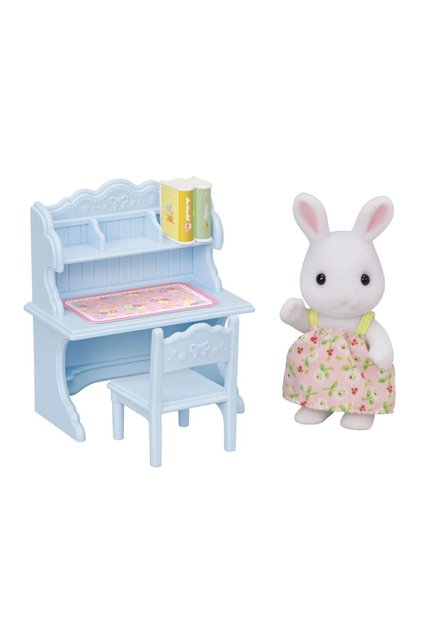 Snow Rabbit Girl and Study Desk 5679