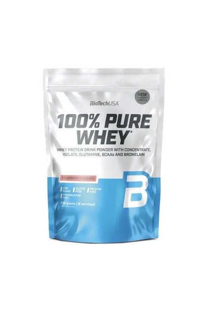 BioTechUSA Pure Whey Protein 454 Gr - ÇİLEK