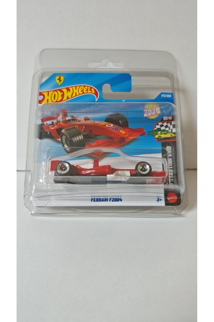HW STARTING GRID SERİSİ - FERRARI F2004 MODEL ARABA (KORUMA KABI İLE BİRLİKTE)