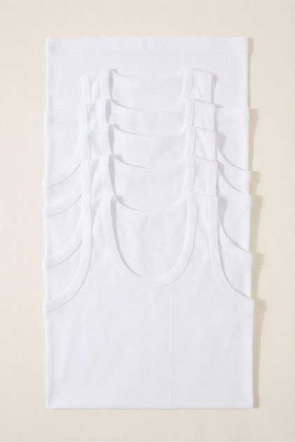 Men's Adult & Children's Undershirt 100% Cotton