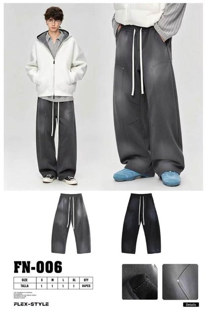 Pantalon de trening tip prespalat Urbancollection