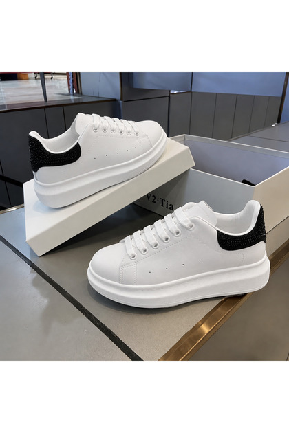 Adidasi dama DIAMOND MQ , adidasi casual din piele ecologica, comozi, sneakersi premium