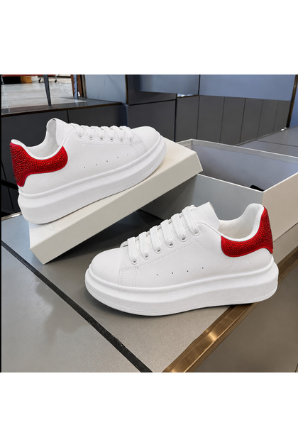 Adidasi dama DIAMOND MQ , adidasi casual din piele ecologica, comozi, sneakersi premium