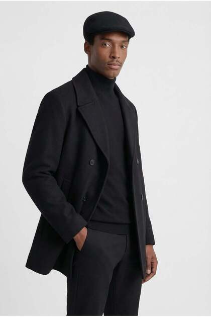 Men's Swallow Collar Coat