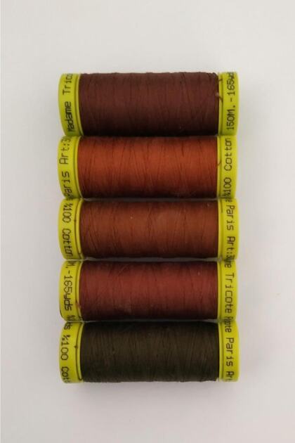 Koton Sewing Thread 5 Different Colors 5x150 M Set 22