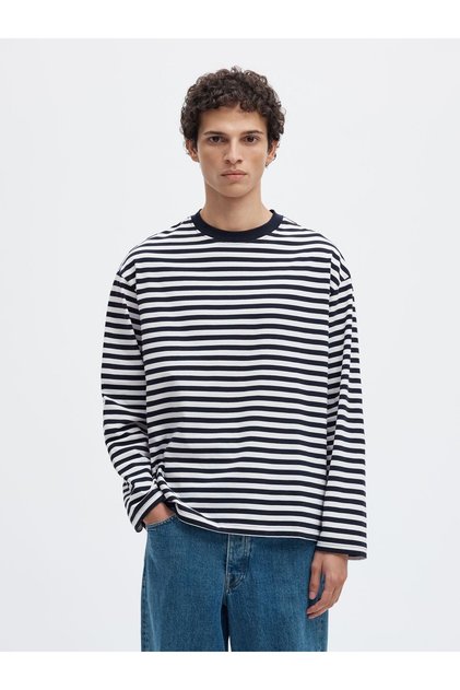 Langarmshirt volného střihu