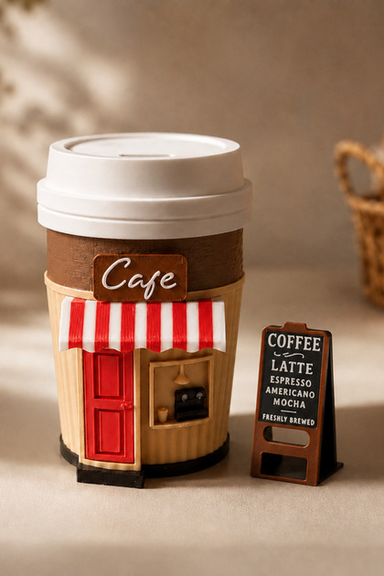 Cafe Kahve Dükkanı Dekoratif Obje & Biblo