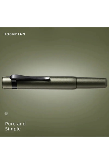 F GN Hongdian M2 Fountain Pen Mini Black Forest Metaverse Design EF F Nib School Office Supplies Wri