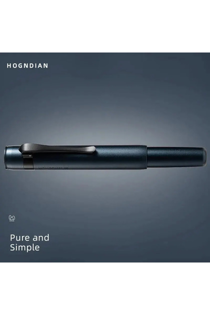 EF BU Hongdian M2 Fountain Pen Mini Black Forest Metaverse Design EF F Nib School Office Supplies Wr