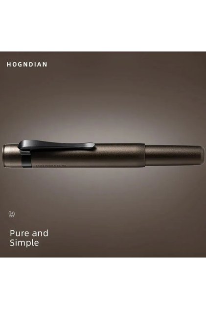F BN Hongdian M2 Fountain Pen Mini Black Forest Metaverse Design EF F Nib School Office Supplies Wri