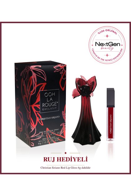 Ooh La Rouge Exclusif 100 ml EDP Kadın Parfüm + Lip Gloss Hediye