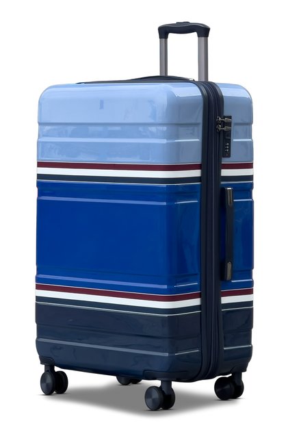 Travelus Expandable Printed PC 28 Inch (30-35kg) Luggage, Lightweight, Hard Shell, Combination Lock, Telescopic Handle, Suitcase