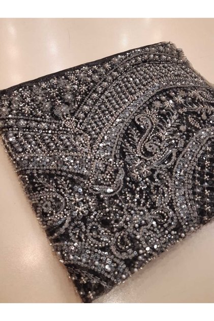 Kesip Aplik yada Motif Çıkarmalık Top Sonu Taşlı Danteller 60 65 cmlikler
