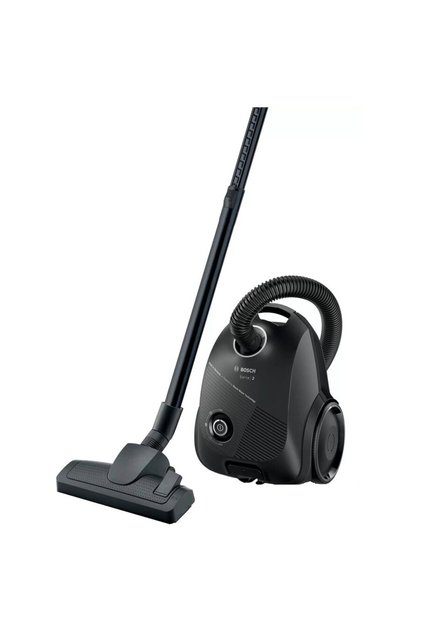 Aspirator cu Sac BGBS2BA2 Serie 2, Filtru Igienic PureAir, 3.5 litri, 600 W, 80 dB, Negru