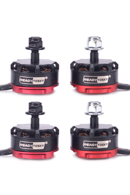 4PCS RS2205 Motor RS2205 2205 2300KV 3-4S Brushless Motor For QAV210 QAV250 Mini 210 250 260 Quadcop