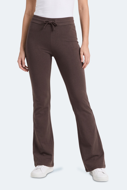 Kexa I Women's Wide Leg Brown Leggings