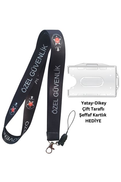 Custom Security Card Strap Id Badge Neck Strap Lanyard Phone Strap Horizontal Vertical Card Protector
