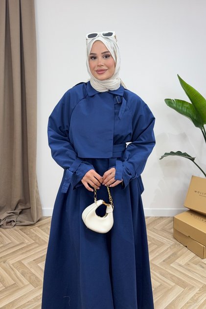 فستان ترنش طويل للنساء من مولي نيلي