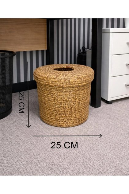 25X25 Trash Can, Shoe Basket, Potato Basket, Onion Storage Box, Decorative Trash Basket