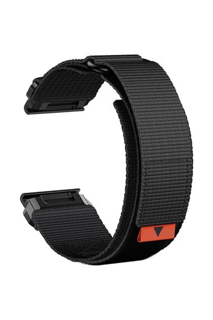 26mm black 22mm 26mm QuickFit Nylon Strap For Garmin Fenix 7 7X 6X Pro/Epix Pro Gen 2 51mm 47mm/Fen