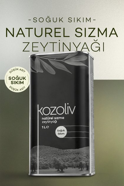 Soğuk Sıkım Natürel Sızma Zeytinyağı 1 LT