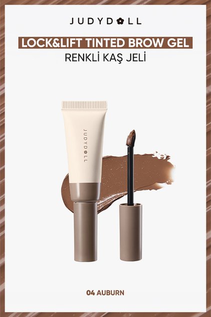 Lock & Lift Renkli Kaş Jeli 04 Kızıl Kahve / Auburn | Kaş Sabitleyici & Brow Gel
